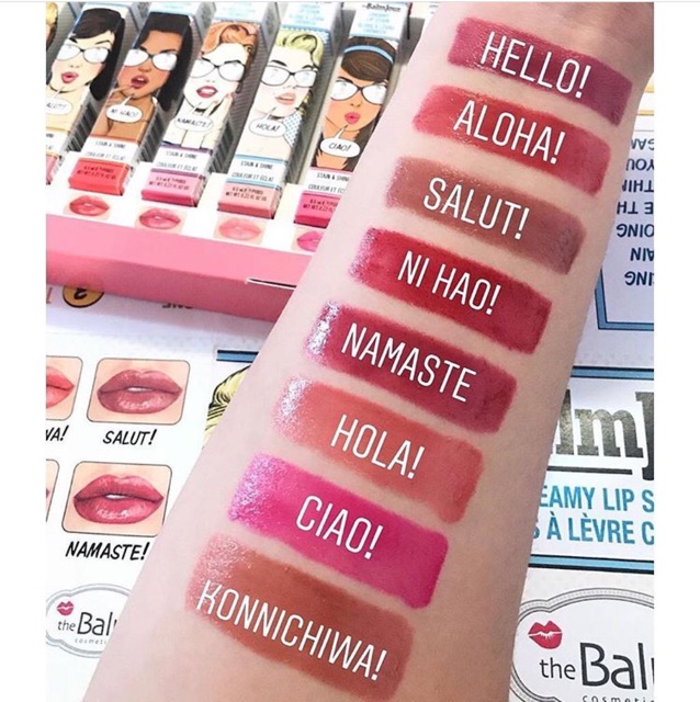 Hang có sẵn -Son The Balm Jour lip stain