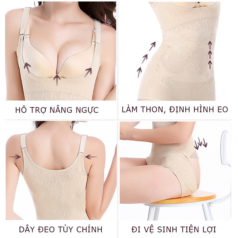 Body Gen Định Hình Toàn Thân Hỗ Trợ Lấy Lại Vóc Dáng Hàng Loại 1