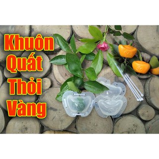 KHUÔN QUẤT THỎI VÀNG 2 CHỮ TÀI LỘC