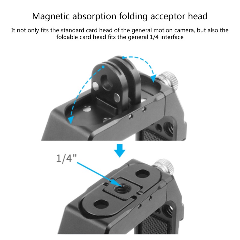 Khung Nhôm + 1 / 4 Lỗ Vít Cho Insta 360 One X2