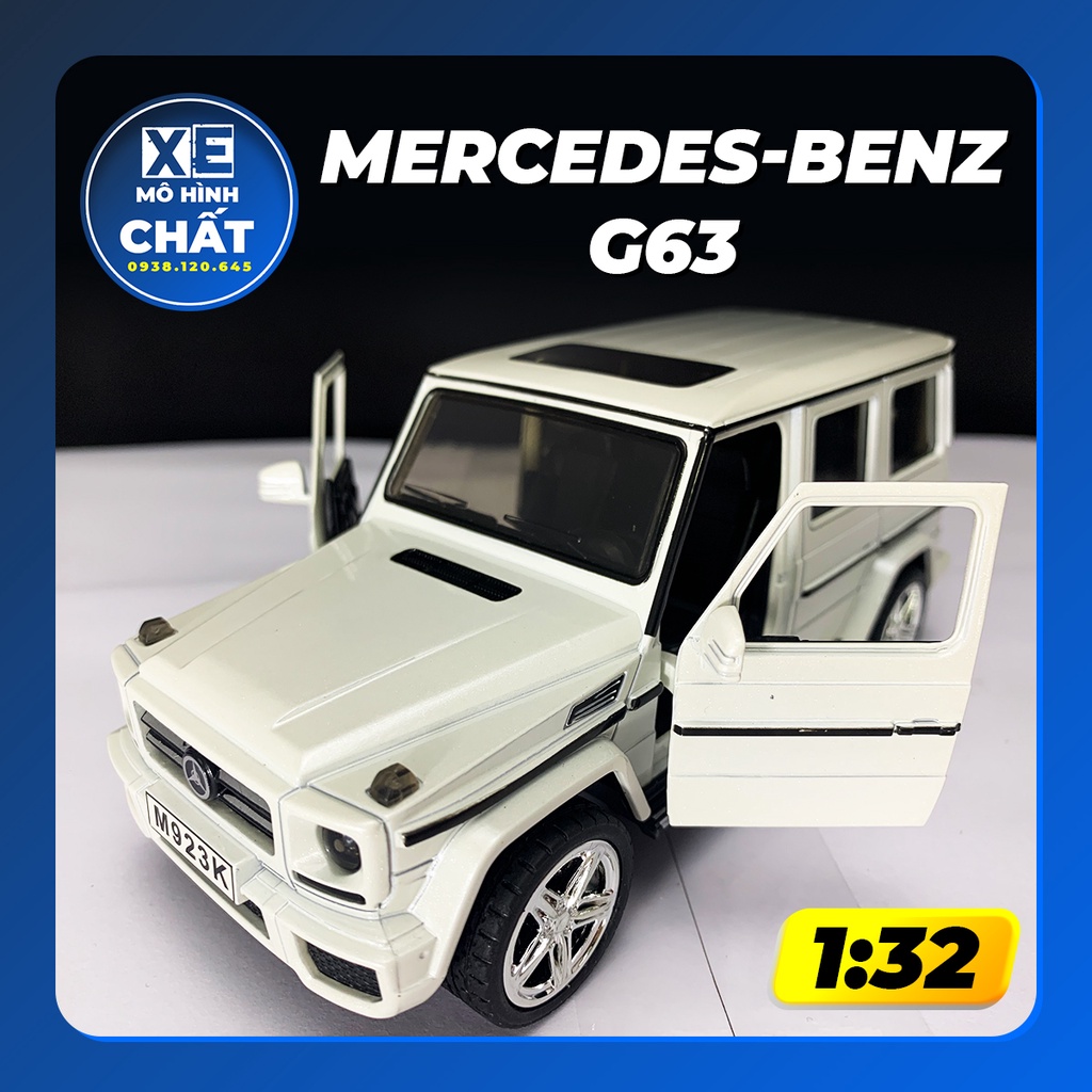 Xe mô hình bằng hợp kim loại Mercedes-Benz G63 tỉ lệ 1:24