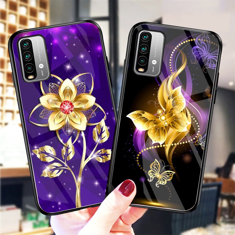 Ốp Lưng XIAOMI REDMI 9T/ POCO M3 Ốp kính bóng cao cấp mới nhất