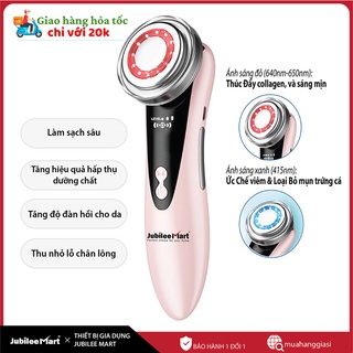 Máy Massage Mặt Ion QUỐC TẾ-NỘI ĐỊA - Máy đẩy dưỡng chất mát xa mặt cầm tay ion mini đẩy tinh chất trẻ hóa