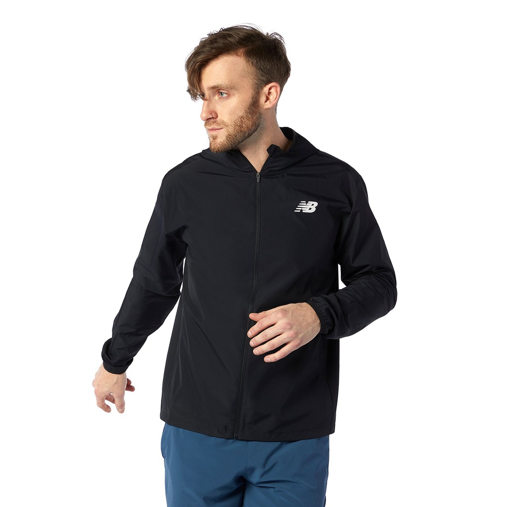 Áo khoác chạy bộ nam NEW BALANCE AMJ11242BK (form châu á)