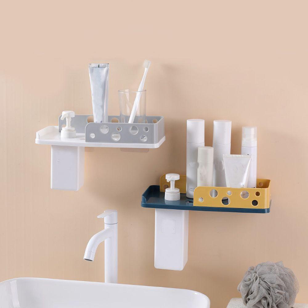 Giỏ Đựng Dầu Gội Tự Dính Hữu Dụng Sắp Xếp Gọn Gàng Trang