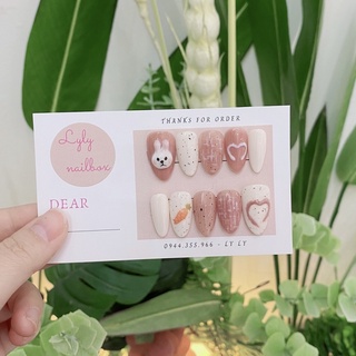 Móng up nail box khách đặt
