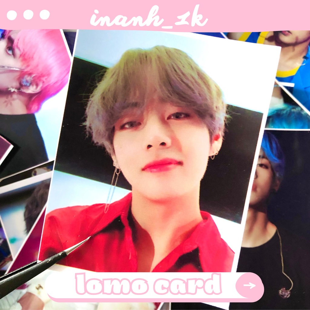 [ MUA 1 TẶNG 1] Bộ ảnh lomo card V - BTS