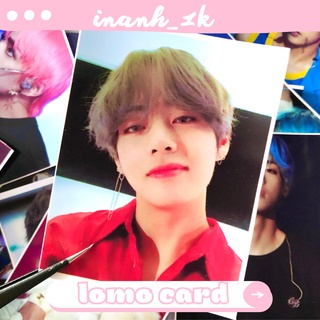 Bộ ảnh lomo card v - bts