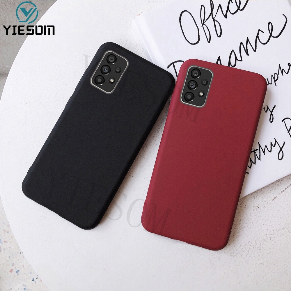 Ốp Điện Thoại TPU Silicone Mềm Màu Kẹo Nhám Cho Samsung Galaxy A23 A33 A53 A73 5G