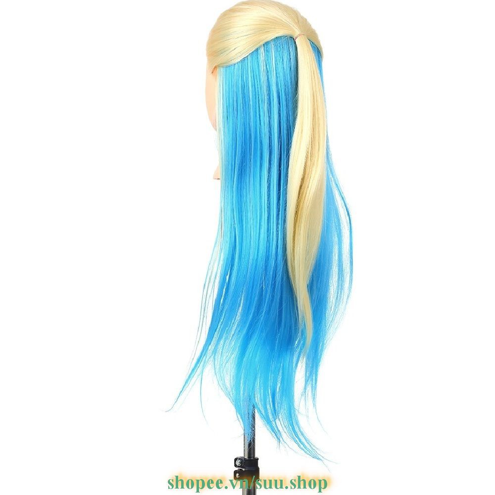 Bộ Chân Đỡ Đầu Ken Manocanh Và Kéo Cho Học Viên Tập Cắt Tóc Chính Hãng.