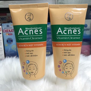 Sữa rửa mặt Acnes vitamin 100g