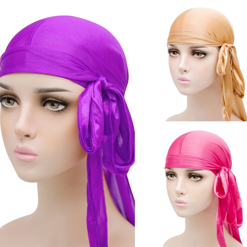 Mũ Trùm Đầu Bằng Satin Nhẹ Giữ Tóc Dễ Dàng Cho Nam Nữ