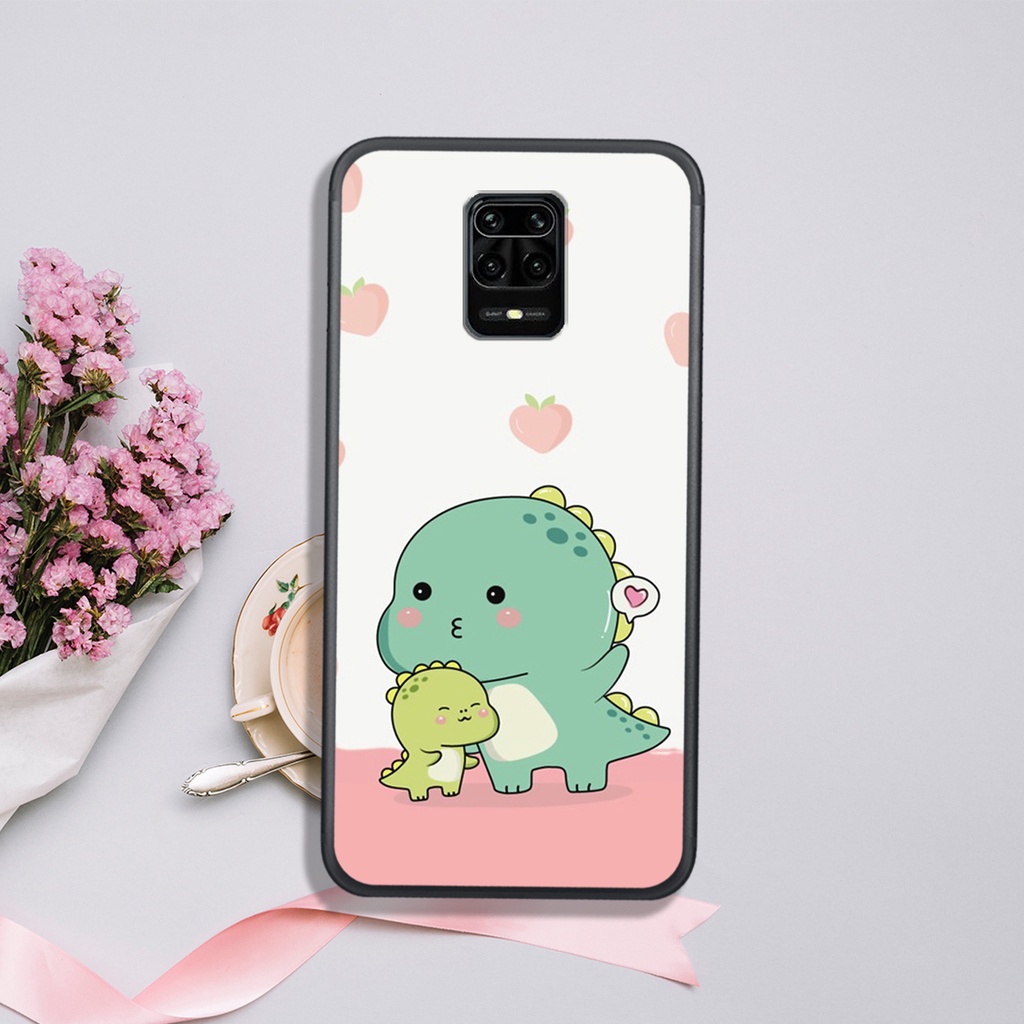 [HOT]ỐP XIAOMI REDMI NOTE 9 - REDMI NOTE 9S  , IN HÌNH KHỦNG LONG CHIBI SIÊU DỄ THƯƠNG.