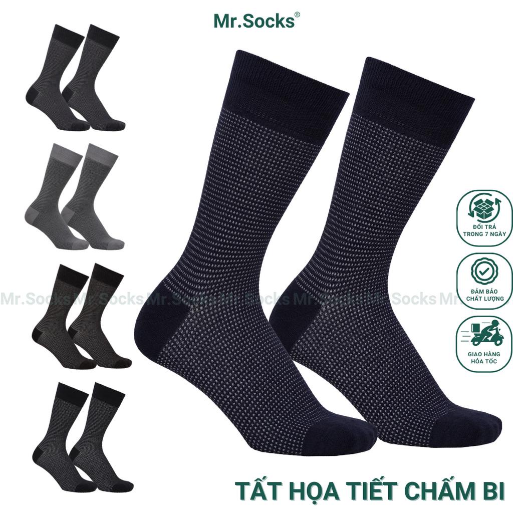Tất nam công sở đi giày tây Mr.Socks mẫu 01, chất liệu cotton cao cấp, thoáng khí êm chân - GOM-TATGIAYTAY01-1DOI
