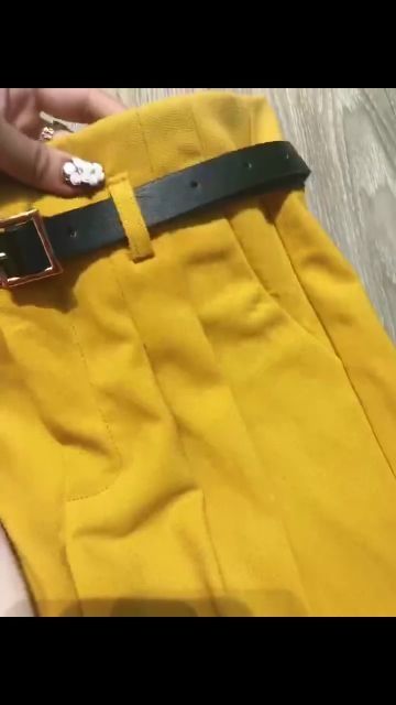 Quần Baggy Kèm Thắt Lưng sang chảnh