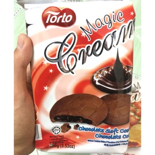 |Bánh Khay Malaysia| Bánh torto magic Cream Chocolate Soft cookies chocolate 100g