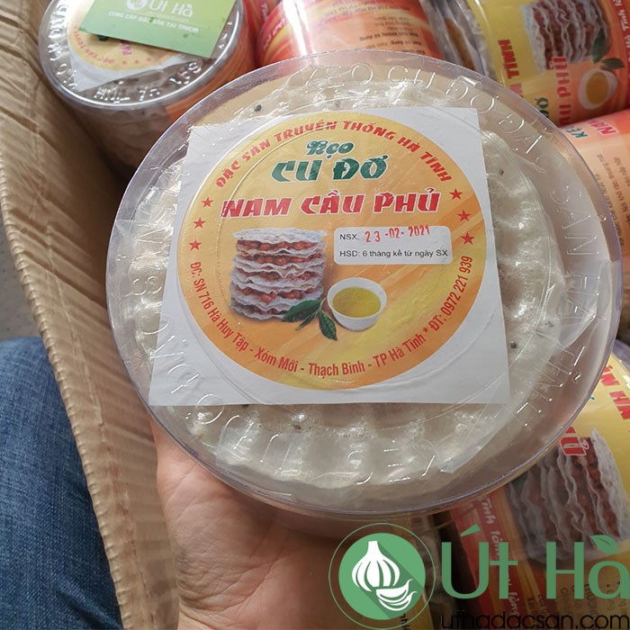 Kẹo Cu Đơ Hà Tĩnh Nam Cầu Phủ Chính Gốc Lâu Đời Loại Dẻo Ngon Đăc Biệt - Út Hà Đặc Sản