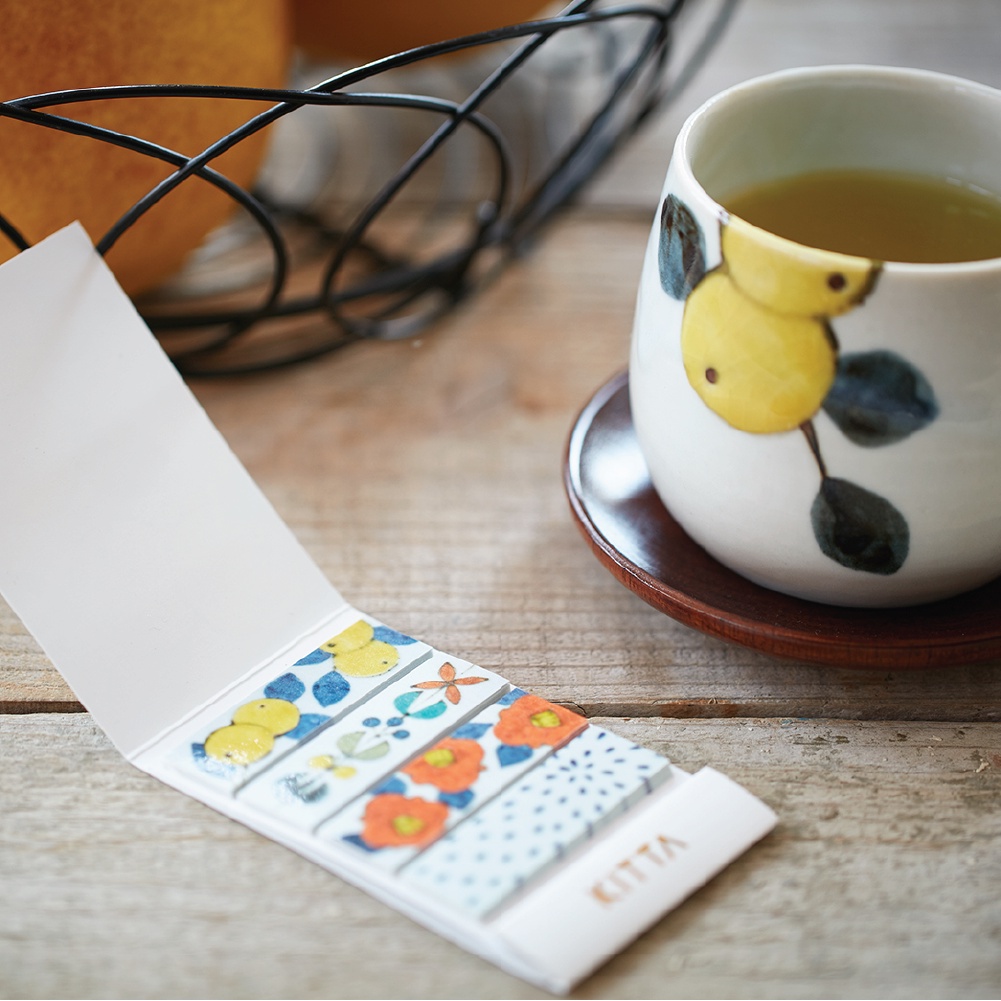 Băng keo giấy cắt sẵn KITTA BASIC - sự kết hợp hoàn hảo giữa washi tape và stickers - hàng chính hãng 💫
