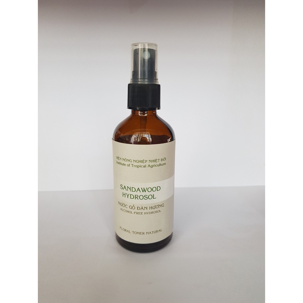 ORGANIC ALCOHOL FREE Nước Gỗ Đàn Hương tinh khiết dưỡng da 100% (Sandalwood Hydrosol)