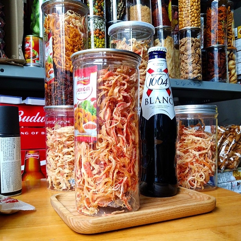 Mực Xé Sợi Hấp Nước Dừa Thái Lan 250gr - Hàng Loại 1- Ăn Ngon Đúng Điệu