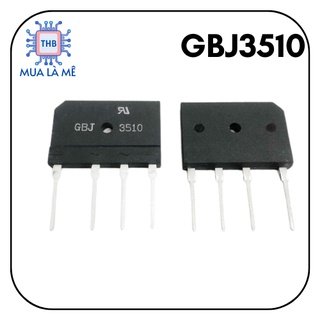 Cầu diode gbj3510 35a-1000v tháo máy chất lượng cao.