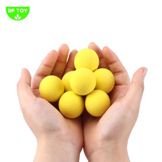 Combo đồ chơi bắn bóng + 12 bóng bông mềm
