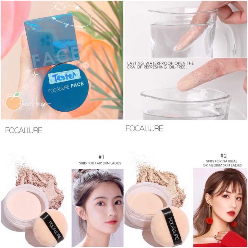 Phấn phủ kiềm dầu Focallure Face