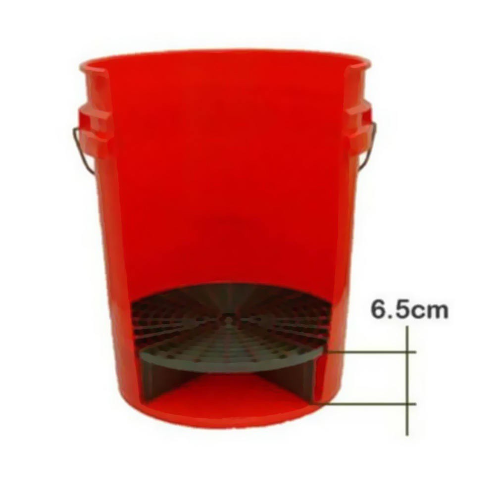 Vehicleshop 26cm Car Wash Grit Guard Bucket Insert Washboard Scratch Preventing Dirt Remover