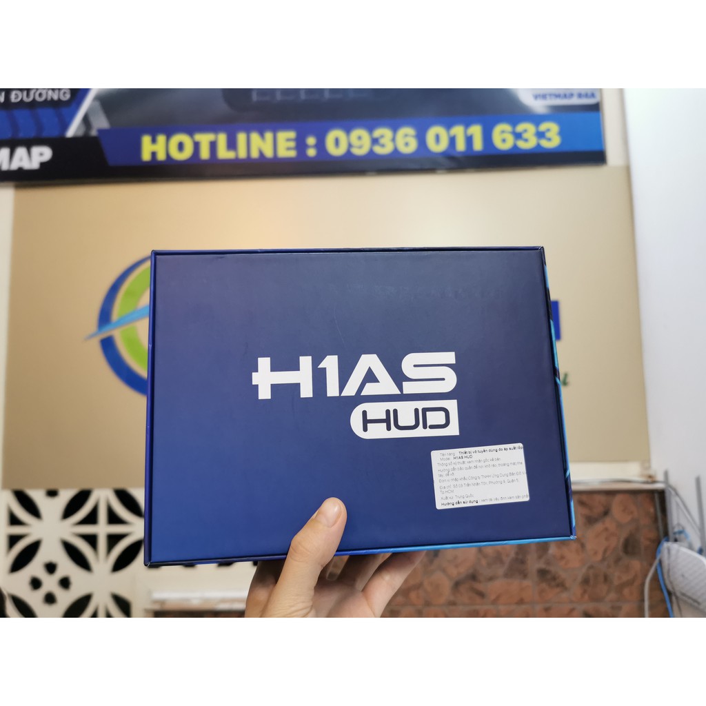 HUD Vietmap H1AS Màn Hình Hiển Thị -Phiên bản mới nhất 1.1.1 -  Có cảnh báo giọng nói khi áp suất vượt mức