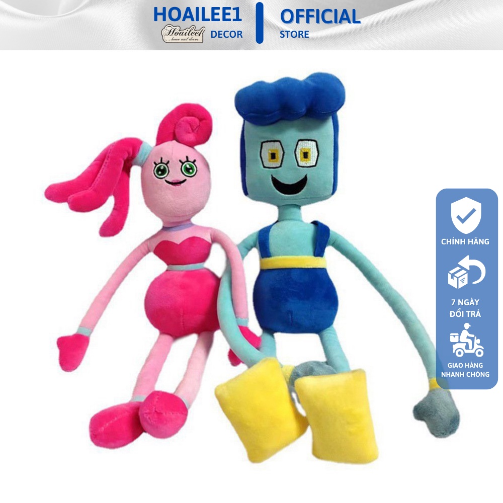 Mommy Long Legs Daddy Long Legs nhân vật Game Poppy Playtime size 70cm 1m loại đẹp, đồ chơi Huggy Wuggy nhồi bông cho bé
