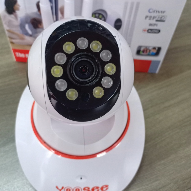 Camera IP wifi Yoosee HF315WS FullHD 1080P 2.0MP có LAN - 5 đèn hồng ngoại 6 led đèn sáng - có màu ban đêm