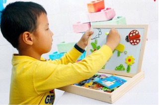 Bảng viết nam châm hai mặt