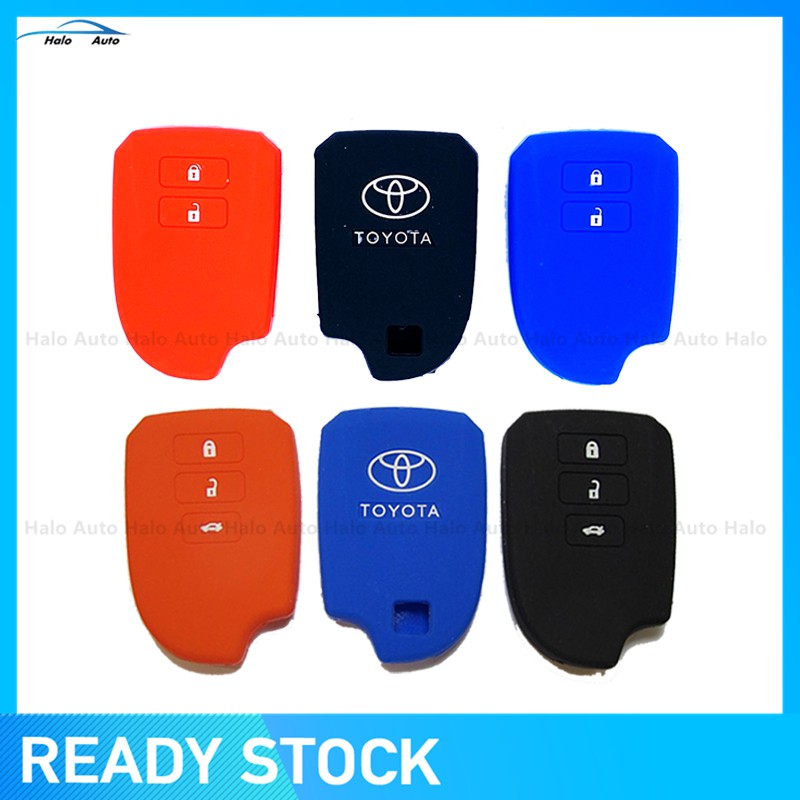 Vỏ silicon bảo vệ chìa khóa xe hơi Toyota Vios 2014-2018 Yaris 2018-2020 cao cấp