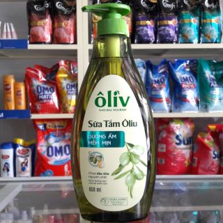 [ Hsd 2022] Sữa tắm ôliu Ôliv dưỡng ẩm mềm mịn 650ml