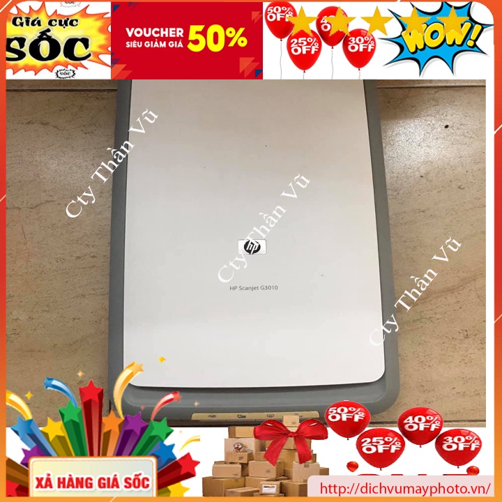 Máy Scan HP G3010 cũ giá rẻ chất lượng tốt có bảo hành INECO