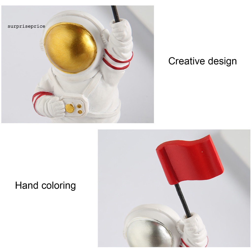 Mô hình phi hành gia bằng nhựa resin dùng trang trí bánh sáng tạo