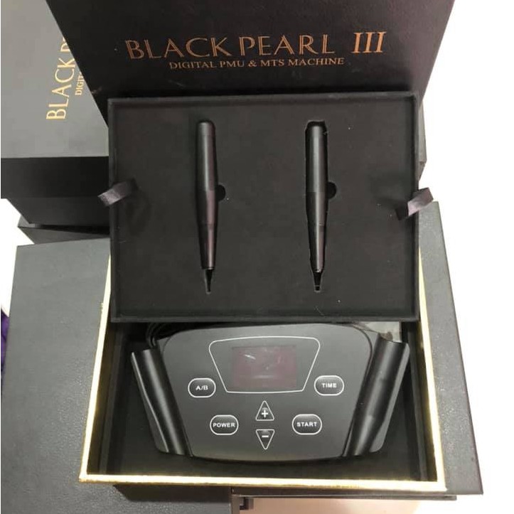 Máy Phun Xăm Kỹ Thuật Số Black Pearl 3FREESHIPMáy Phun Xăm Môi Mày Mí- Hiện Đại Số 1-Chính hãng-Taiwan