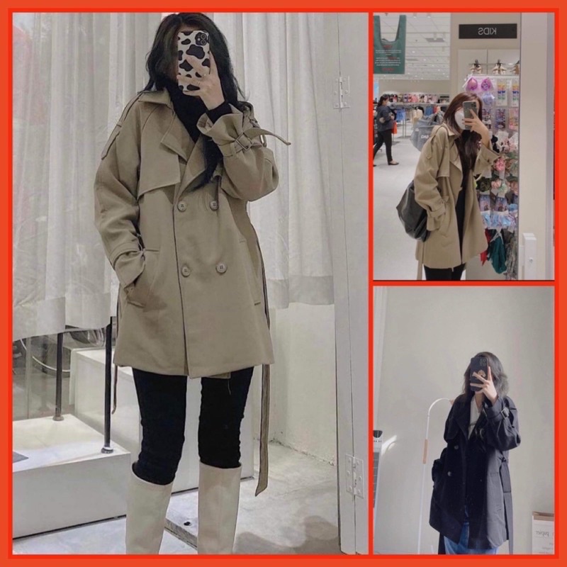 🌸Áo khoác blazer dáng rộng màu trơn dành cho nữ Ullzang 🌸