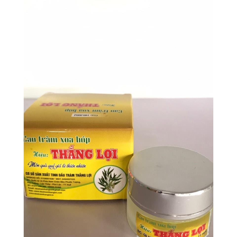 Cao tràm xoa bóp Thắng Lợi Huế 15G