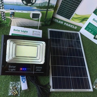 Đèn năng lượng mặt trời 200w ( 400 chip led)