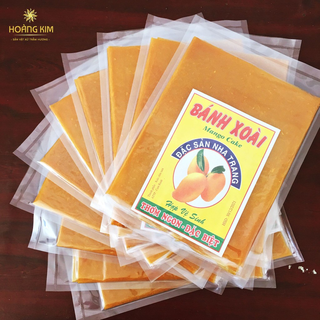 💥 500g Bánh xoài Nha Trang loại 1 - 100% từ xoài tươi 💥