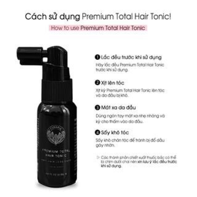 [FREESHIP - HÀNG MỚI] Tinh dầu kích mọc tóc TERAPIC Hàn Quốc Premium Total Hair Tonic- Sản phẩm tóc tốt nhất Hàn Quốc