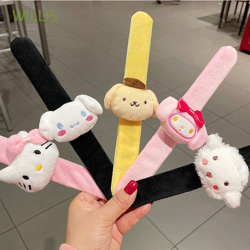 Willis Vòng Đeo Tay Đồ Chơi Hoạt Hình Cinnamoroll Nhồi Bông Sáng Tạo Làm Quà Tặng Cho Bé