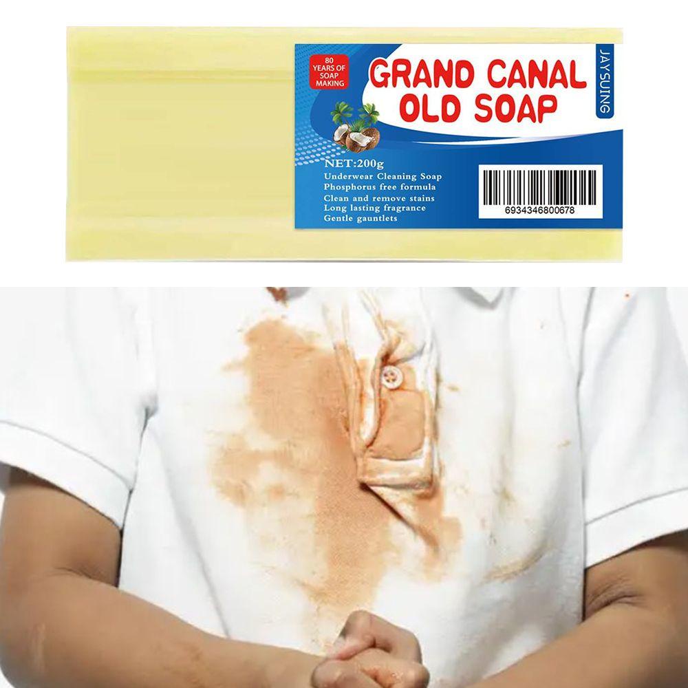 HS Grand Canal Old Soap Not Hurt Hands Stain Remover Oil Removing Laundry Soap