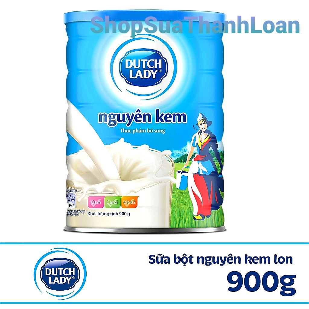 [HSD T2-2024] Sữa Bột Dutch Lady Nguyên Kem Hộp 850gr