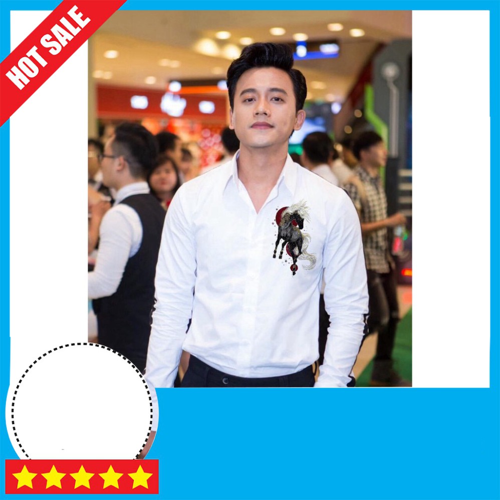 [THAOGREEN GIẢM 20K ĐƠN 150K] ÁO SƠ MI IN THÊU MỚI NHẤT