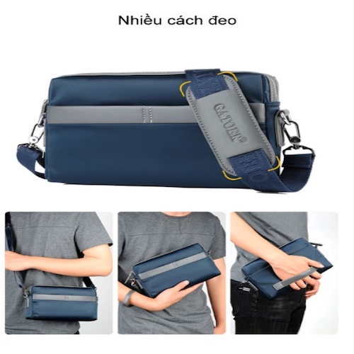 Túi đeo nam nhiều cách đeo đa năng GATOER Oxford chống nước cao cấp ❤️Hanrui Offical❤️