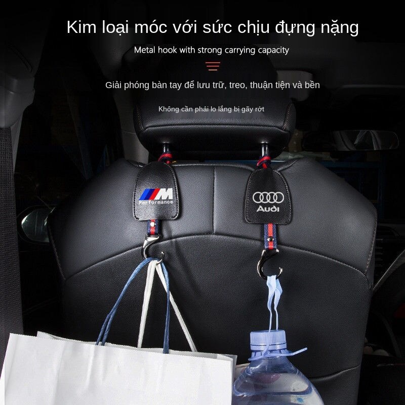 Móc Treo Đồ Gắn Lưng Ghế Xe Hơi Đa Năng Tiện Dụng