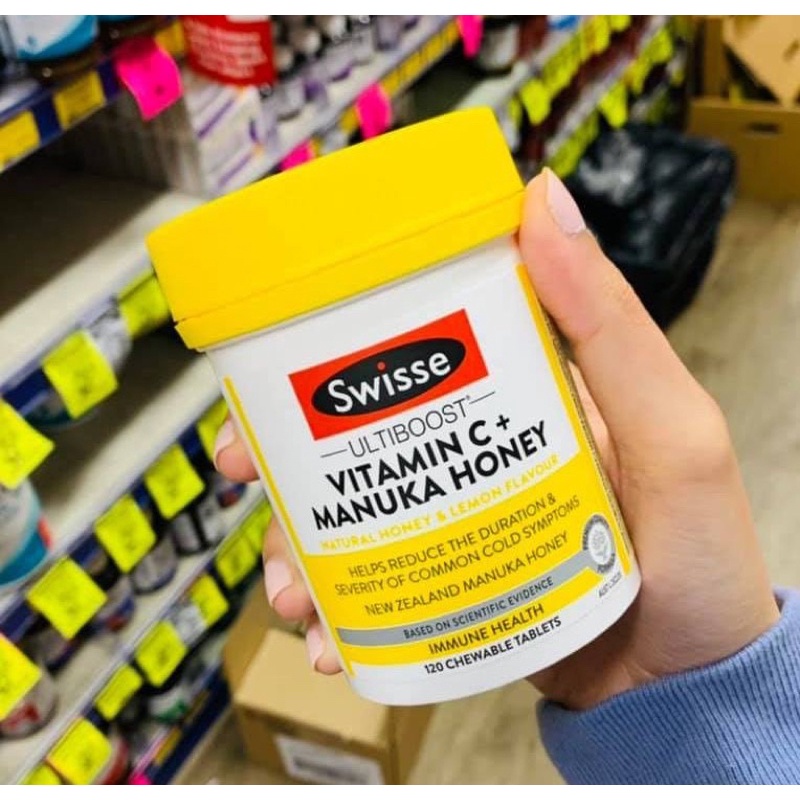 SW ISSE VITAMINC + MANUKA