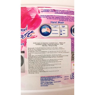 Nước giặt Sanzoft Thái Lan 3500ml